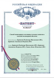 Патент на изобретение Способ мониторинга состояния стальных канатов в  плоской полимерной оболочке